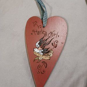 HARLEY GIRL FOREVER Wall Hanging